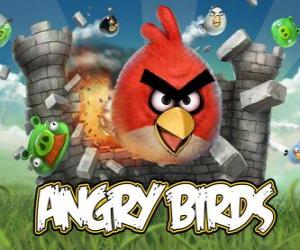 Puzzle Angry Πουλιά Rovio είναι ένα video game. Angry πουλιά επίθεση των χοίρων που κλέβουν τα αυγά